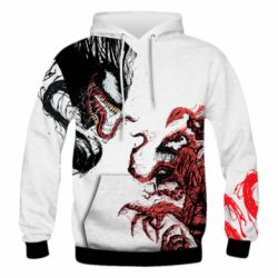 Чоловіче 3D худі Venom 2 - PrintSalon
