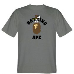Мужская футболка Stedman A bathing ape peanuts - PrintSalon