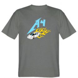 Мужская футболка Stedman A4 Lamba And Fire - PrintSalon