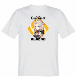 Чоловіча футболка Stedman Albedo Genshin Impact - PrintSalon