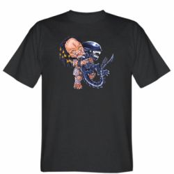 Мужская футболка Stedman Alien vs Predator - PrintSalon