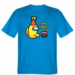 Чоловіча футболка Stedman Among Us Happy Birthday - PrintSalon