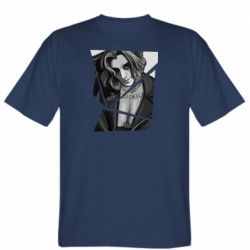 Чоловіча футболка Stedman Black and white Damiano