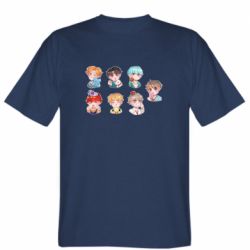 Мужская футболка Stedman BTS cute boys - PrintSalon