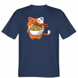 Мужская футболка Stedman Cat and Ramen - PrintSalon