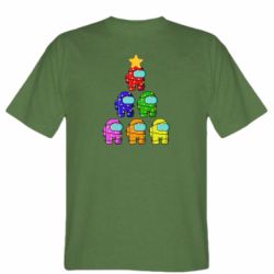 Чоловіча футболка Stedman Christmas Tree Among Us - PrintSalon