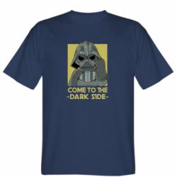 Мужская футболка Stedman Come to the dark side - PrintSalon
