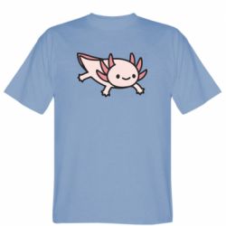 Мужская футболка Stedman Cute axolotl