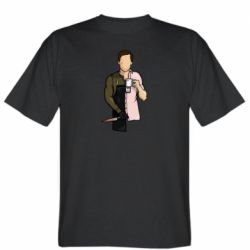 Мужская футболка Stedman Декстер арт - PrintSalon