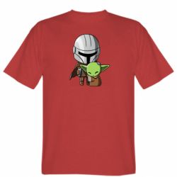 Мужская футболка Stedman Din Djarin And The Child - PrintSalon