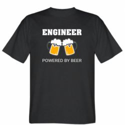 Мужская футболка Stedman Engineer Powered By Beer - PrintSalon
