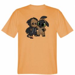Мужская футболка Stedman Groot And Toothless - PrintSalon