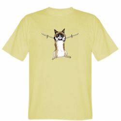 Мужская футболка Stedman Grumpy Cat On The Rope
