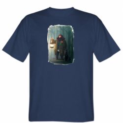Мужская футболка Stedman Хагрид в лесу - PrintSalon