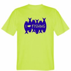 Мужская футболка Stedman I Love Fishing