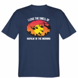 Мужская футболка Stedman I love the smell napalm, in the morning - PrintSalon