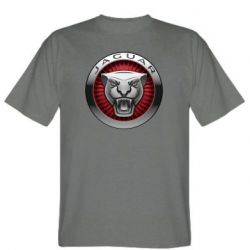 Мужская футболка Stedman Jaguar Logo circle - PrintSalon