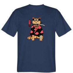 Мужская футболка Stedman Japanese Akatsuki cat - PrintSalon