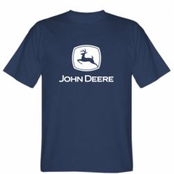 Чоловіча футболка Stedman John Deere color logo - PrintSalon