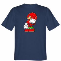 Мужская футболка Stedman Knuckles the Echidna - PrintSalon