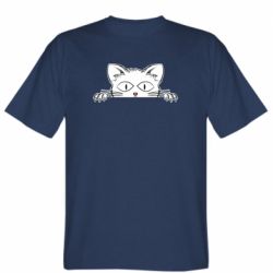 Мужская футболка Stedman Котейка - PrintSalon