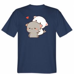 Мужская футболка Stedman Котики кохання - PrintSalon