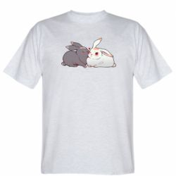 Мужская футболка Stedman Кролики Вэй и Лань - PrintSalon