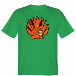 Мужская футболка Stedman Kurama And Naruto