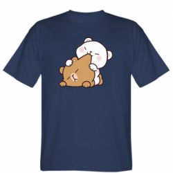 Мужская футболка Stedman Кусь мишки - PrintSalon