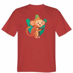 Мужская футболка Stedman Monkey. Fuck You-PrintSalon Мужская футболка Stedman Monkey. Fuck You