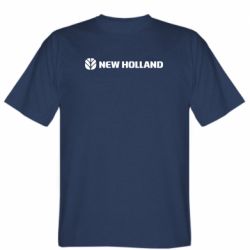 Чоловіча футболка Stedman New Holland логотип - PrintSalon