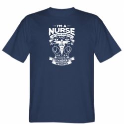 Мужская футболка Stedman Nurse I'm Never Wrong - PrintSalon