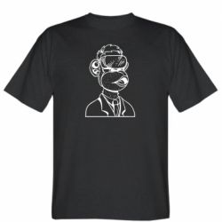 Мужская футболка Stedman Обезьяна в виртуальных очках - PrintSalon