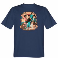 Мужская футболка Stedman Очень странные дела арт - PrintSalon