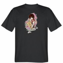 Чоловіча футболка Stedman Osamu Dazai in flowers