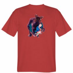 Мужская футболка Stedman ОСД Одиннадцать и Демогоргон - PrintSalon