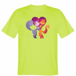 Чоловіча футболка Stedman Парочка. Котики - PrintSalon