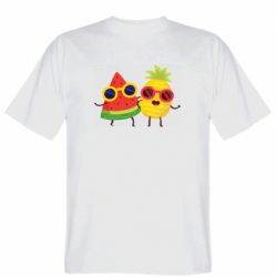 Мужская футболка Stedman Pineapple with watermelon - PrintSalon