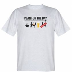 Мужская футболка Stedman План на день - PrintSalon
