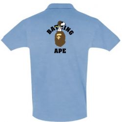 Мужское поло A bathing ape peanuts - PrintSalon