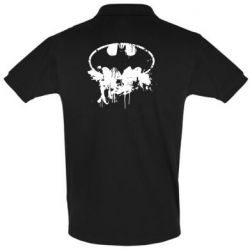 Мужское поло Batman Paint - PrintSalon