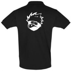 Мужское поло Cute face Kakashi-PrintSalon Мужское поло Cute face Kakashi