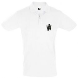 Чоловіче поло Death and cat - PrintSalon