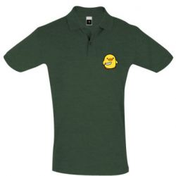 Чоловіче поло Duckling With A Knife - PrintSalon