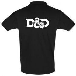 Мужское поло Dungeons s Dragons logo - PrintSalon