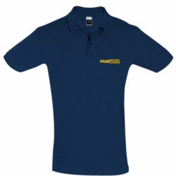 Мужское поло Fake taxi logo 2 - PrintSalon