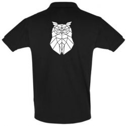Чоловіче поло Geometric Owl - PrintSalon