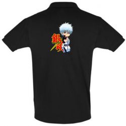 Мужское поло Гинтама Мальчик - PrintSalon