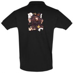 Чоловіче поло Halloween Impact Hu Tao - PrintSalon