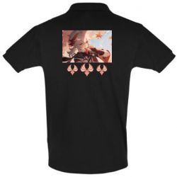 Мужское поло Kazuha with anemo symbol